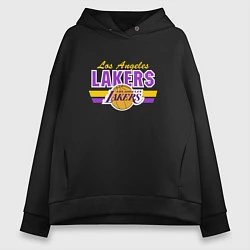 Женское худи оверсайз Los Angeles Lakers
