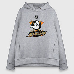 Женское худи оверсайз NHL: Anaheim Ducks