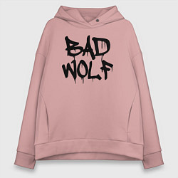 Женское худи оверсайз Bad Wolf