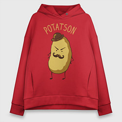 Женское худи оверсайз Potatson