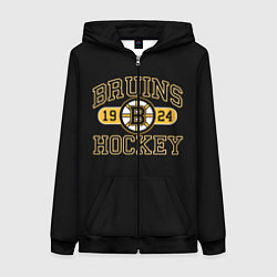 Женская толстовка на молнии Boston Bruins: Est.1924