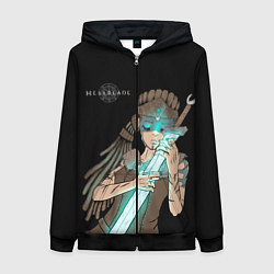 Женская толстовка на молнии HellBlade