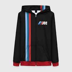Женская толстовка на молнии BMW BLACK COLLECTION БМВ