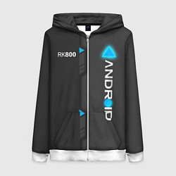 Женская толстовка на молнии RK800 Android