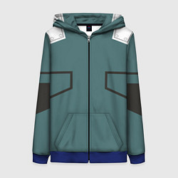 Женская толстовка на молнии MHA IZUKU MIDORIYA