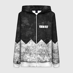 Женская толстовка на молнии BONES: SESH Team