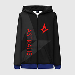 Женская толстовка на молнии Astralis: Dark Style