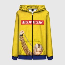 Женская толстовка на молнии Billie Eilish