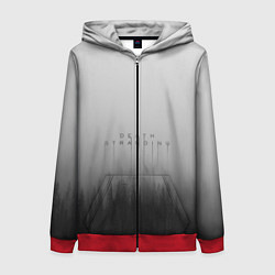 Женская толстовка на молнии Death Stranding Лес