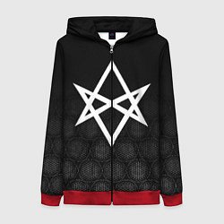 Толстовка на молнии женская BRING ME THE HORIZON, цвет: 3D-красный