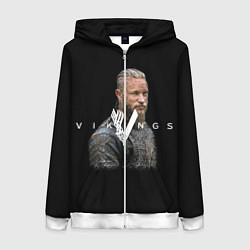 Женская толстовка на молнии Vikings