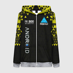 Женская толстовка на молнии DETROIT: BECOME HUMAN