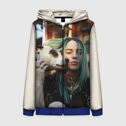 Женская толстовка на молнии BILLIE EILISH