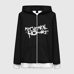 Женская толстовка на молнии My Chemical Romance spider