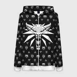 Женская толстовка на молнии ВЕДЬМАК