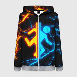 Женская толстовка на молнии PORTAL