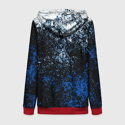 Женская толстовка на молнии ASSASSINS CREED / 3D-Красный – фото 2