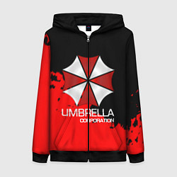 Женская толстовка на молнии UMBRELLA CORP