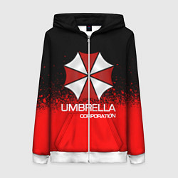 Женская толстовка на молнии UMBRELLA CORP