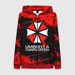 Женская толстовка на молнии UMBRELLA CORPORATION