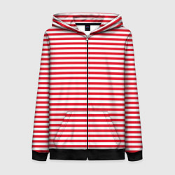 Женская толстовка на молнии Тельняшка Внутренних Войск