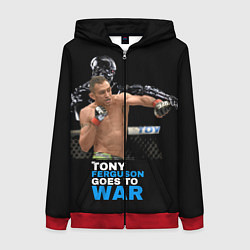 Женская толстовка на молнии Tony Ferguson