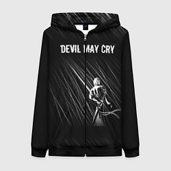 Толстовка на молнии женская Devil May Cry, цвет: 3D-черный