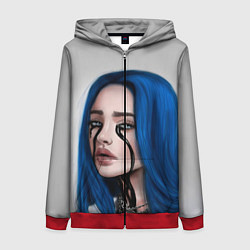 Женская толстовка на молнии BILLIE EILISH