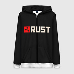 Женская толстовка на молнии RUST