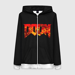 Женская толстовка на молнии DOOM
