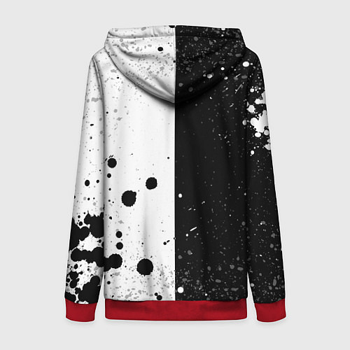 Женская толстовка на молнии LINKIN PARK / 3D-Красный – фото 2