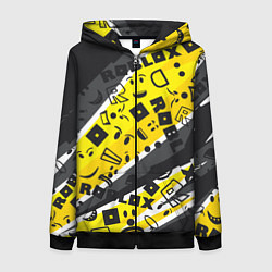 Женская толстовка на молнии Roblox