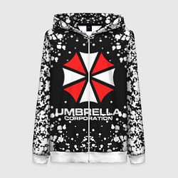 Женская толстовка на молнии Umbrella Corporation