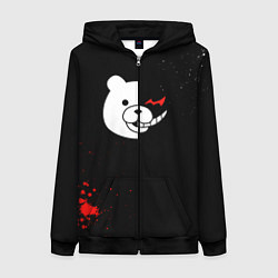 Толстовка на молнии женская Monocuma, цвет: 3D-черный