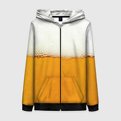 Женская толстовка на молнии Я ПИВО!