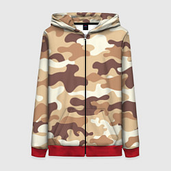 Женская толстовка на молнии МИЛИТАРИ