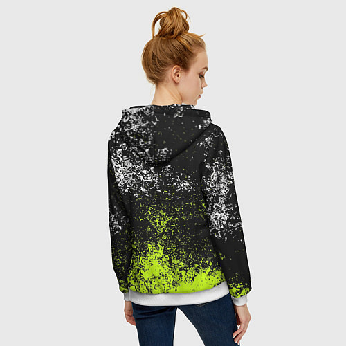 Женская толстовка на молнии FAIRY TAIL / 3D-Белый – фото 4