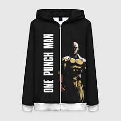 Женская толстовка на молнии One Punch Man