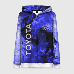 Женская толстовка на молнии TOYOTA