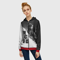 Толстовка на молнии женская THE LAST OF US 2, цвет: 3D-красный — фото 2
