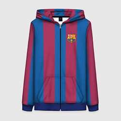 Женская толстовка на молнии FC Barcelona 2021