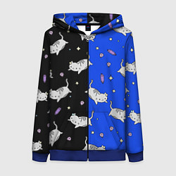 Женская толстовка на молнии КИСЫ