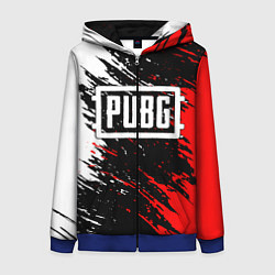 Женская толстовка на молнии PUBG