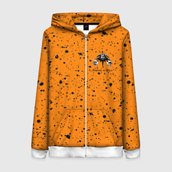 Толстовка на молнии женская КОРОЛЬ И ШУТ, цвет: 3D-белый