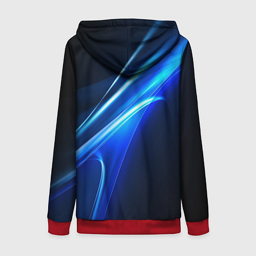 Женская толстовка на молнии BMW / 3D-Красный – фото 2