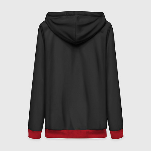 Женская толстовка на молнии Dungeon Master / 3D-Красный – фото 2