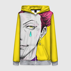 Женская толстовка на молнии Hunter x Hunter Хисока