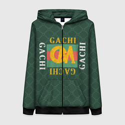 Женская толстовка на молнии GACHI GUCCI
