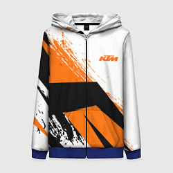 Женская толстовка на молнии KTM КТМ Z