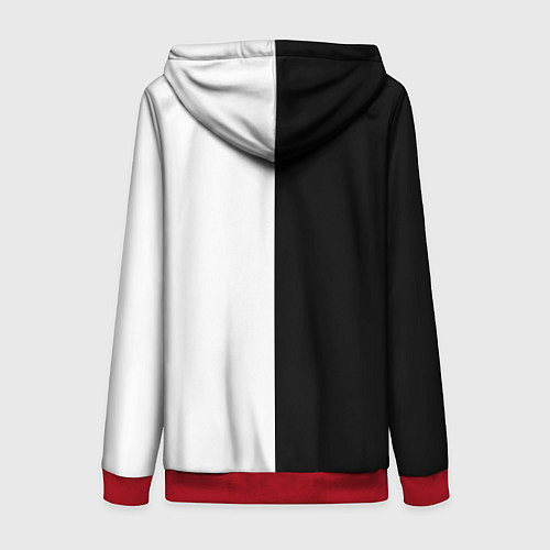 Женская толстовка на молнии PITBULL SYNDICATE ПИТБУЛЬ / 3D-Красный – фото 2